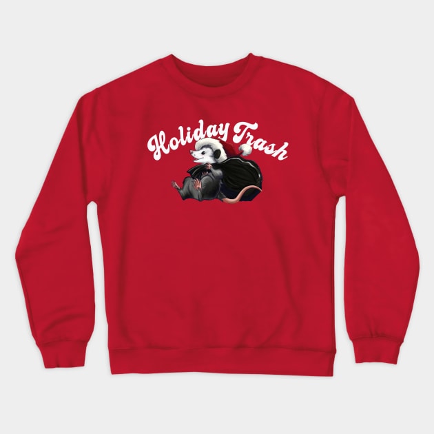 Holiday Trash Crewneck Sweatshirt by AmberStone